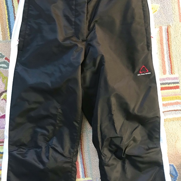 Women’s Ski Pants-On the Edge Black, Large - Picture 3 of 11